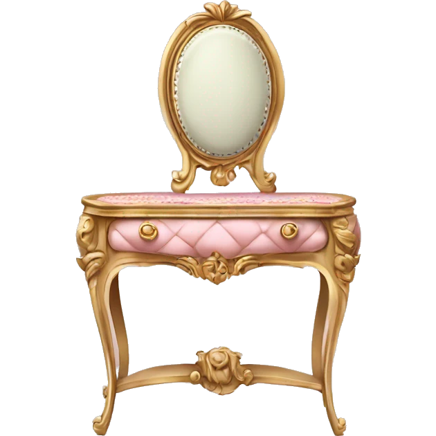 Marie Antoinette style furniture emoji