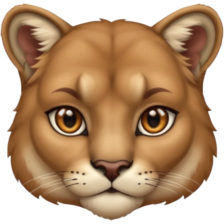 Cute Cougar emoji
