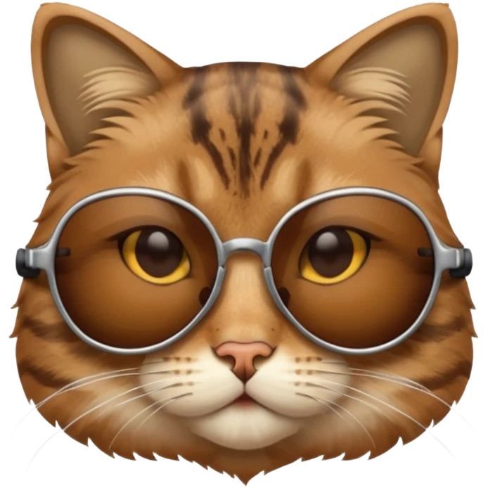 Cat wearing sunglasses emoji