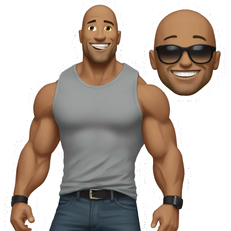 The rock lechant des cerises emoji