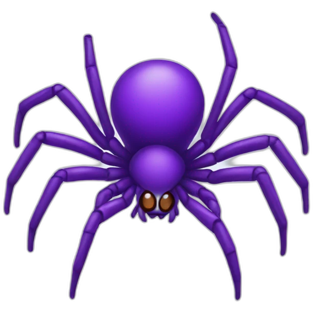 spider purple emoji