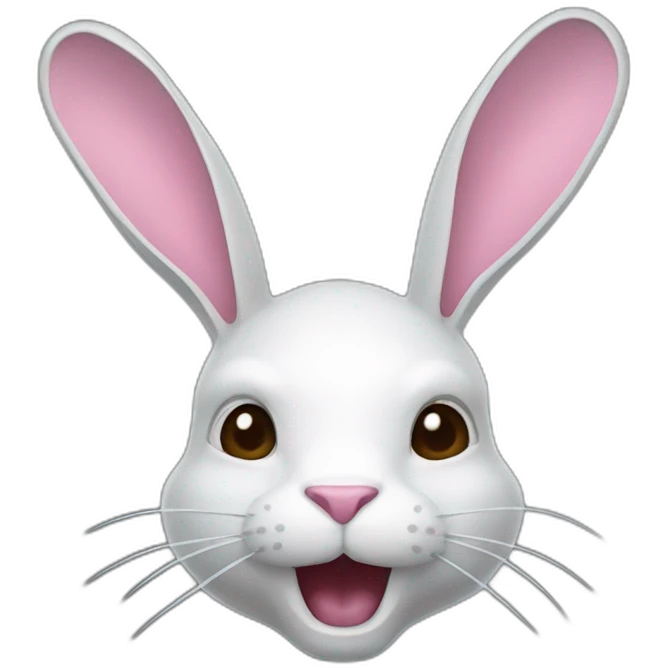 The iron rabbit emoji