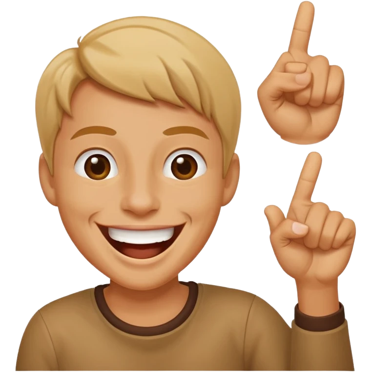 Auslachen mit finger drauf zeigen emoji