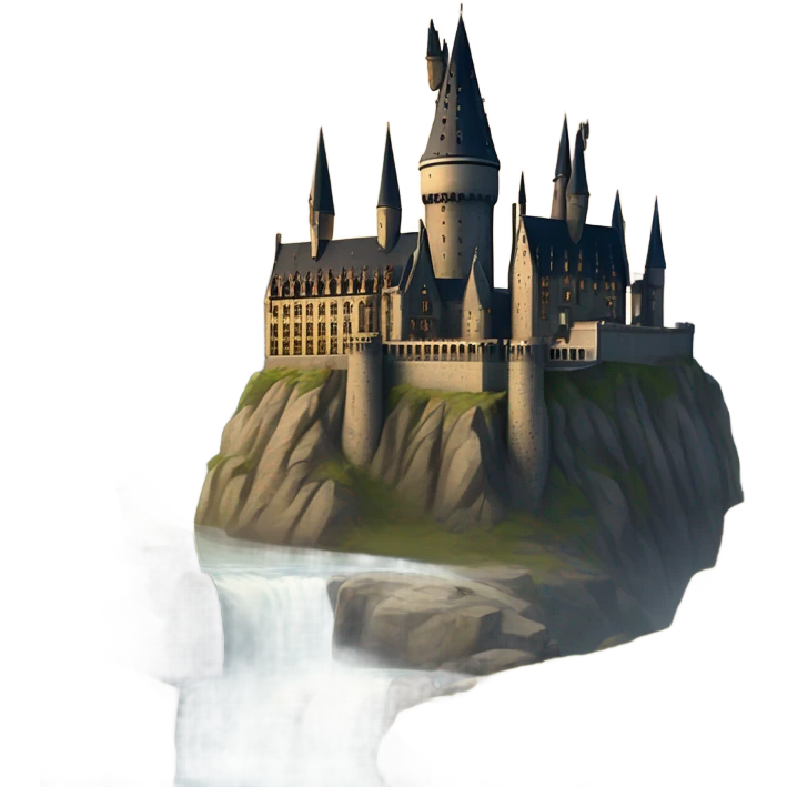 Hogwarts castle emoji