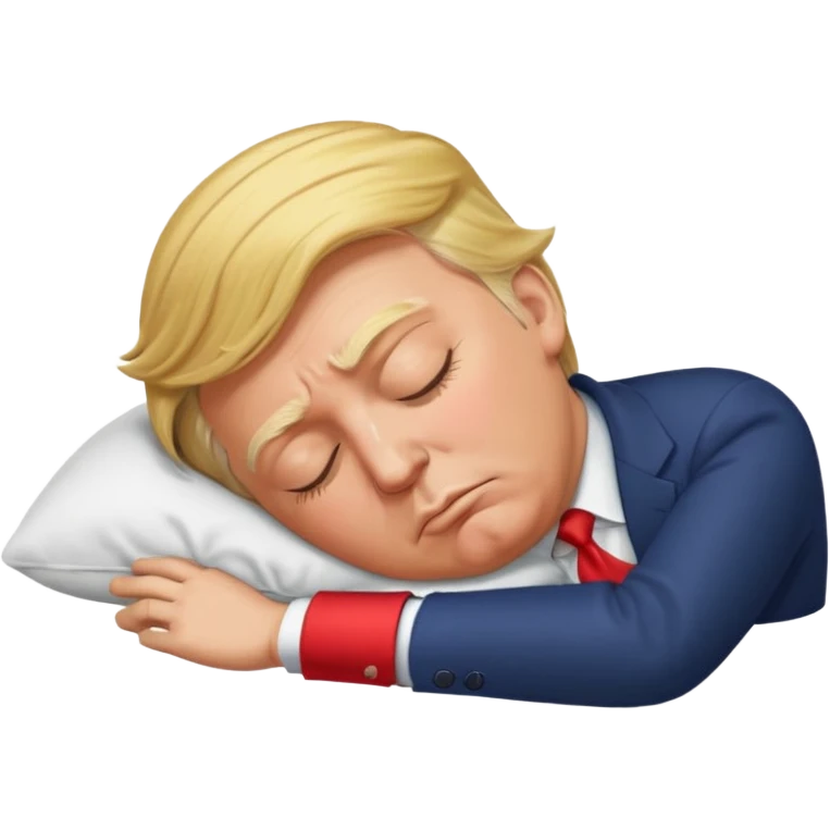 Trump qui dort emoji