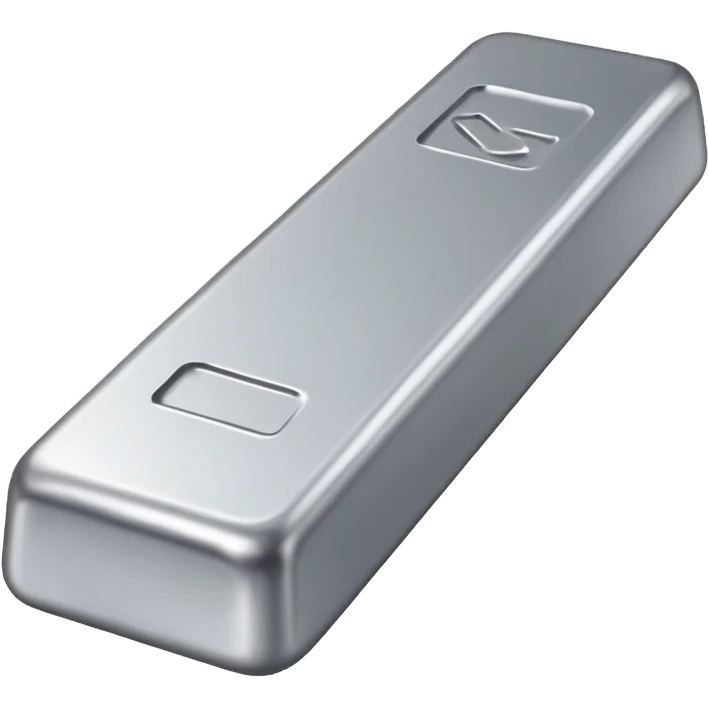 silver bar emoji