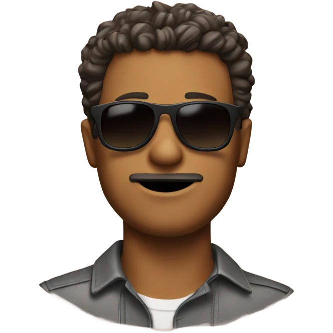 Otto wearing sunglasses emoji