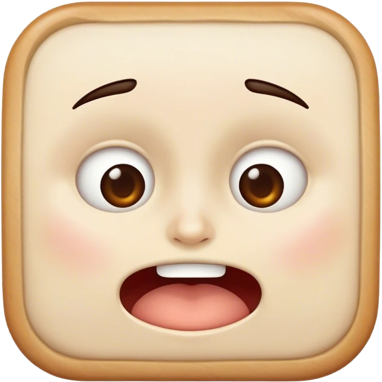 Hungry face emoji
