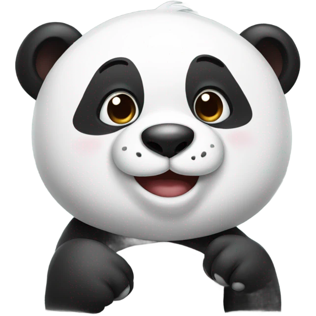 It Panda smiling emoji