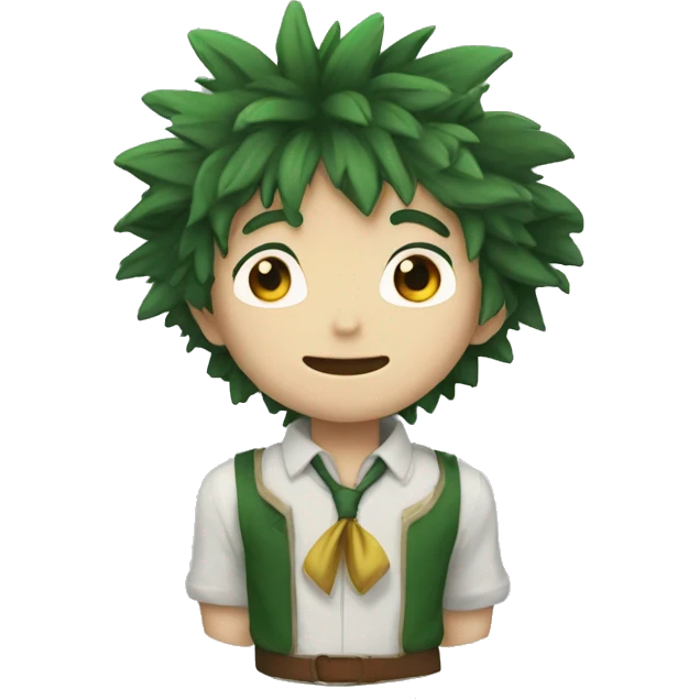 Deku from my héros académie  emoji