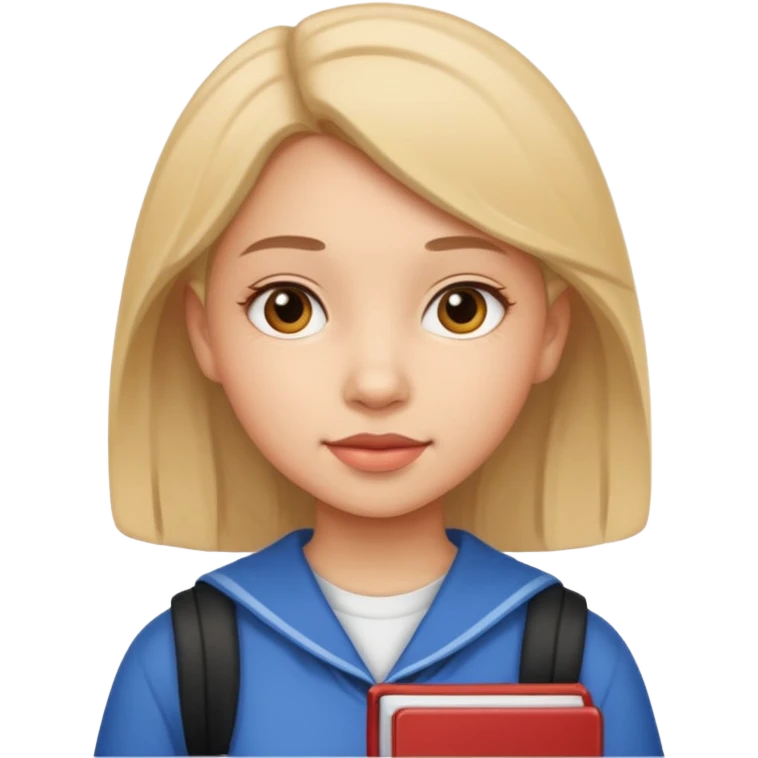 girl student in evry century emoji