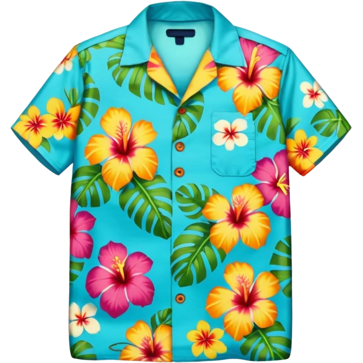 hawaiian shirt emoji