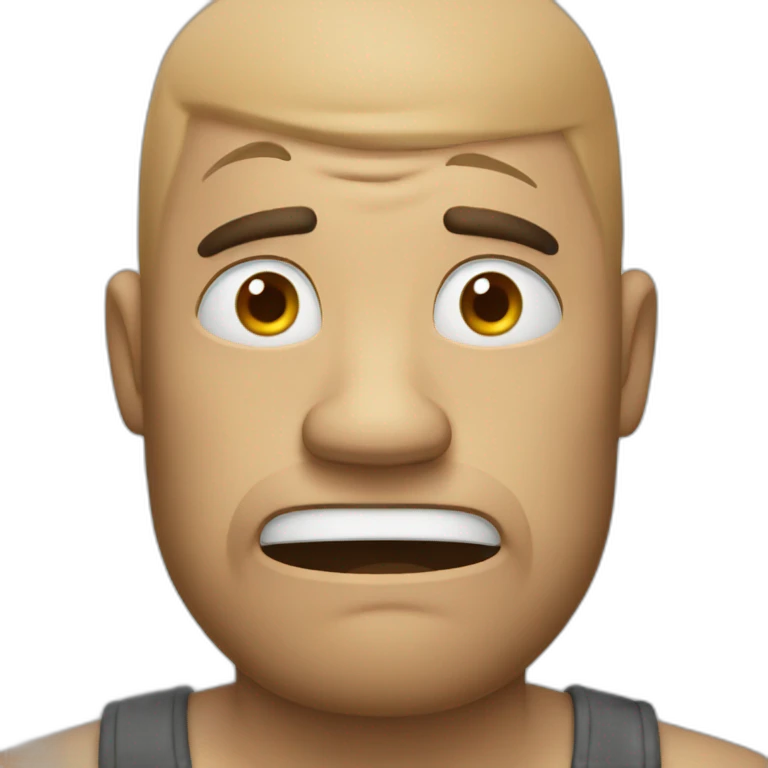 Mad and disappointed  emoji