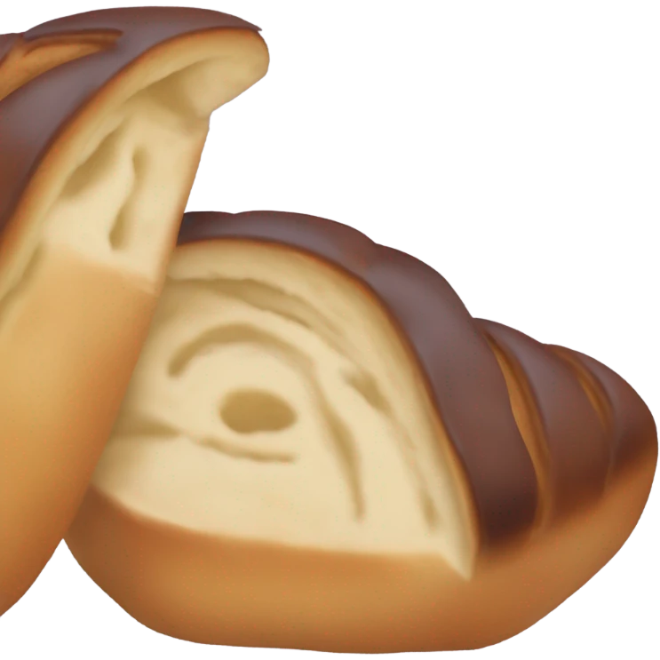 Challah bread emoji