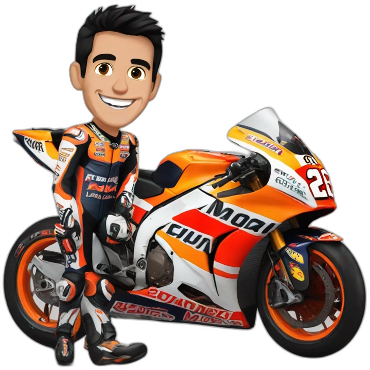 Marc marquez emoji