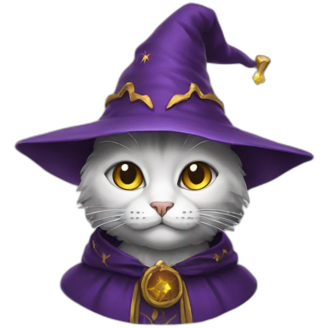 wizard cat emoji