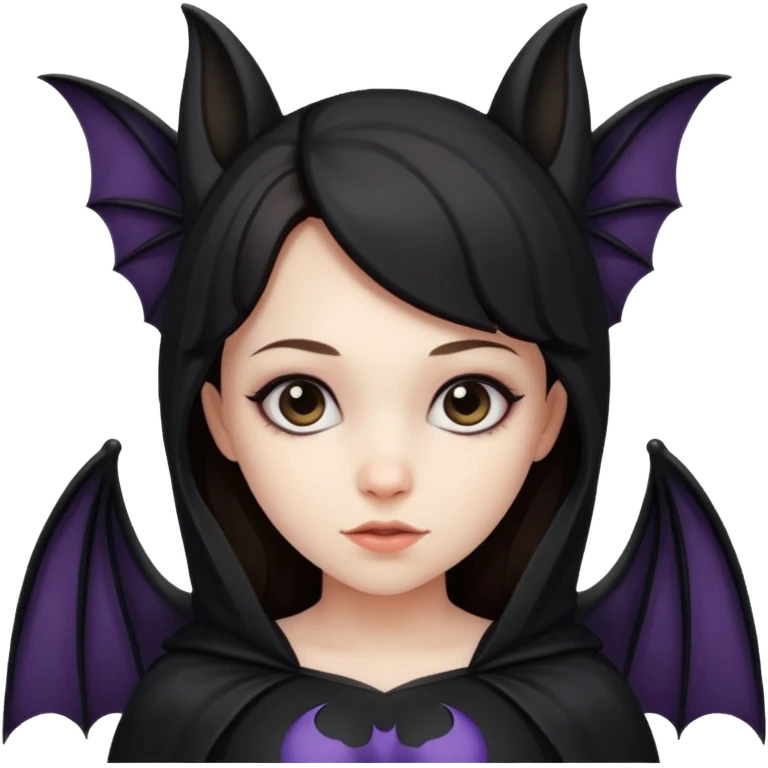 Vampir, Girl, Bat emoji