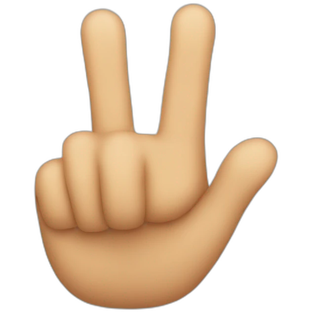 finger up emoji emoji