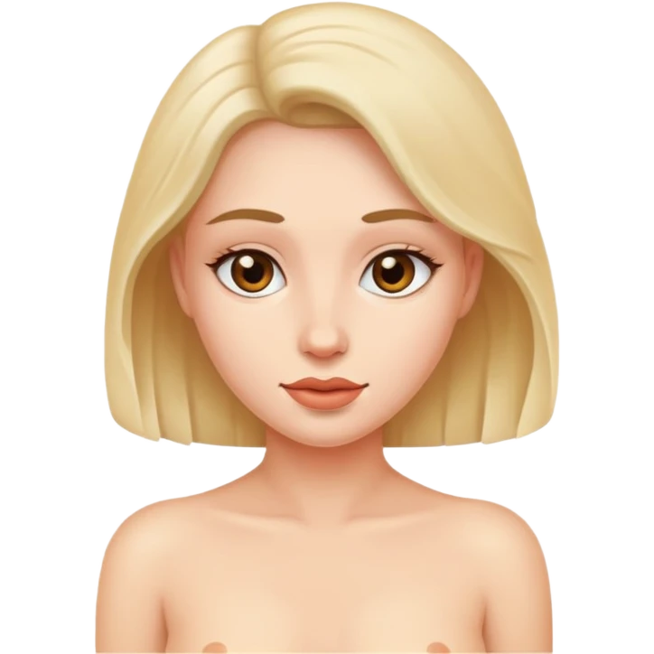Гола девушка emoji