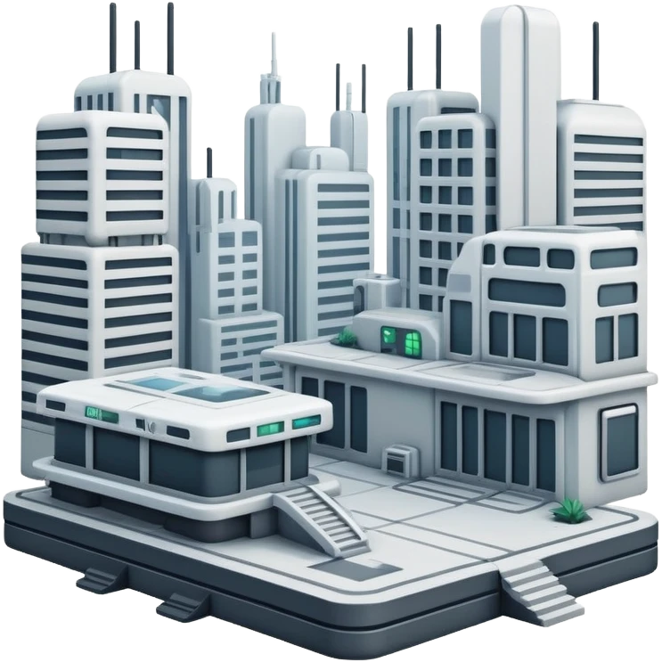 Dystopian Aesthetic Scenery Deco emoji