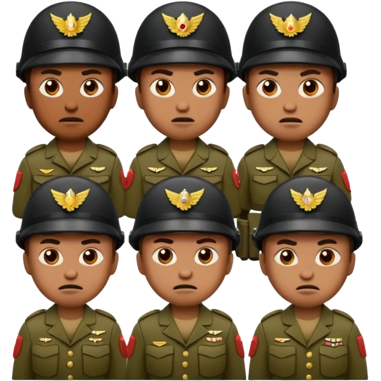 Emojis war soldiers killers emoji