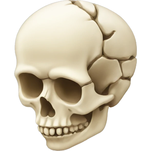 S shaped bones emoji