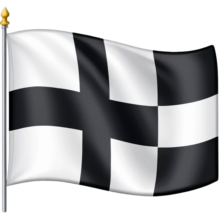 Cornish flag emoji