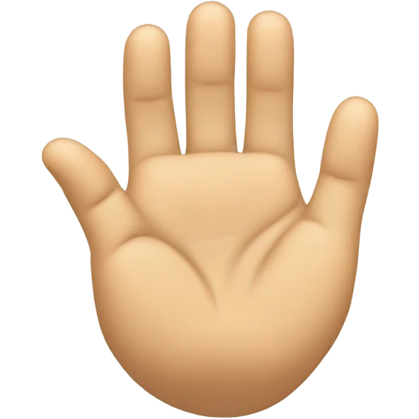 Hand slamming down on a button emoji