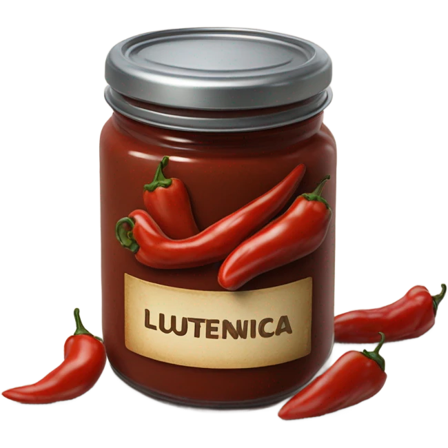 One Jar of Ljutenica  emoji