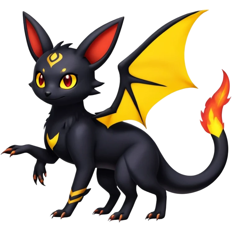 Salandit-Umbreon-Noibat-Litten-Hybrid (Full body) emoji