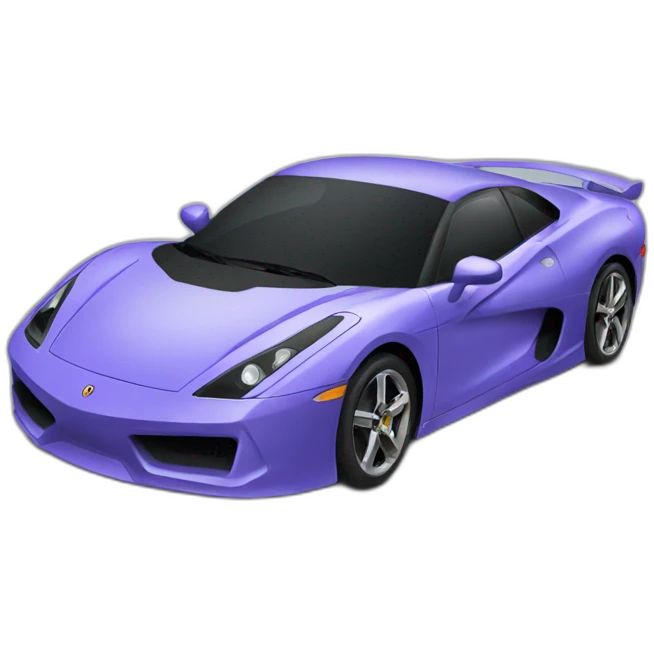 Sport car emoji
