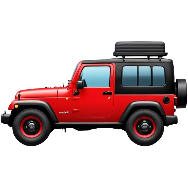 4x4 jeep emoji