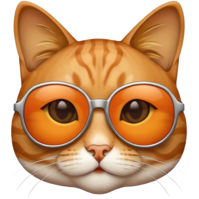 Cat wearing sunglasses emoji
