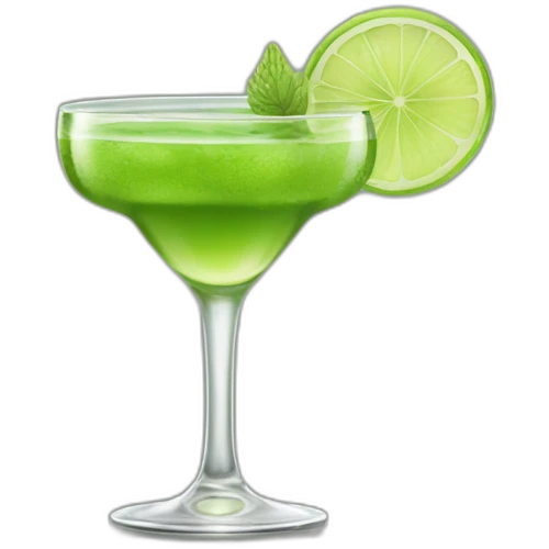 cocktail chartreuse verte emoji