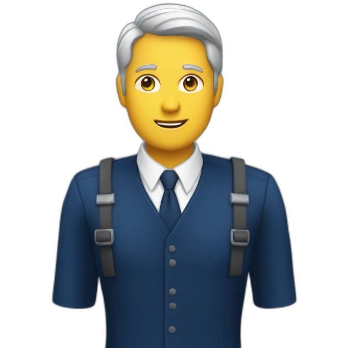 Stakeholder dark blue outfit emoji