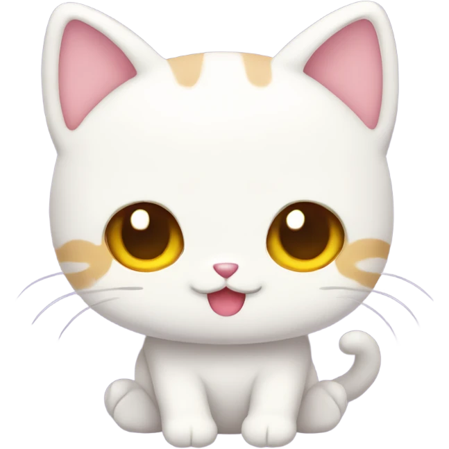 Kawaii sanrio cat emoji