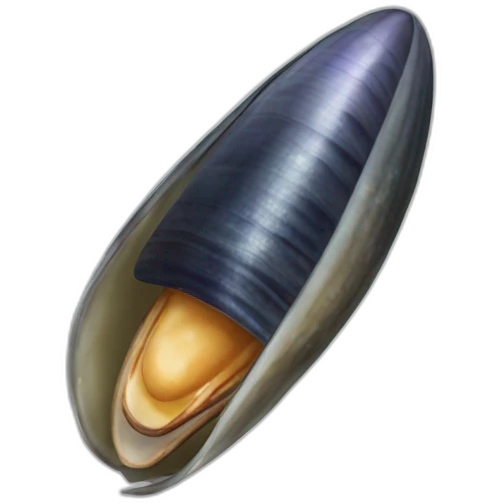 Mussel without shell emoji