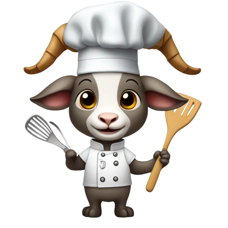Chef goat emoji