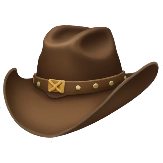Cowboy hat (without a person) emoji