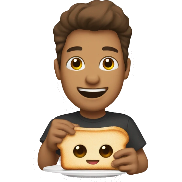 Kaya Jam Toast emoji
