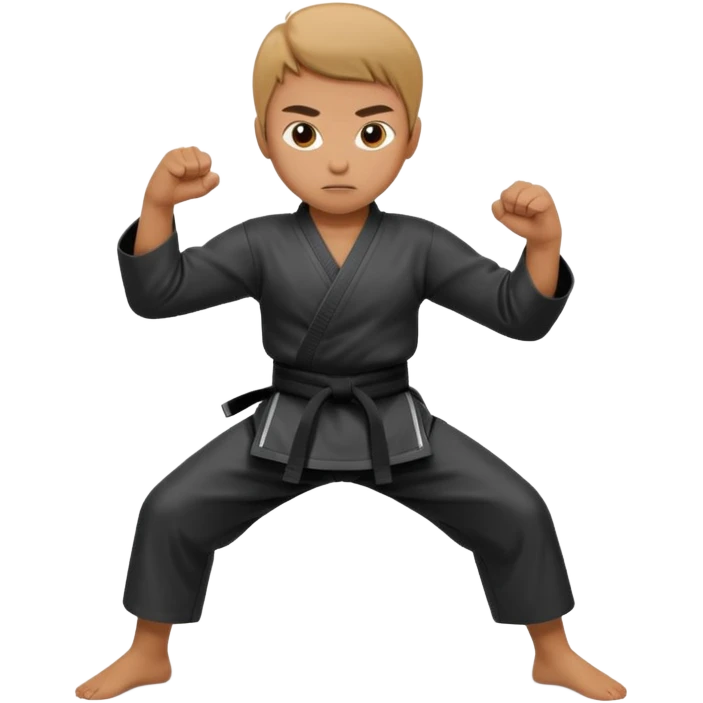 martial arts emoji