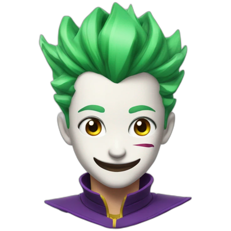 Hisoka winking emoji