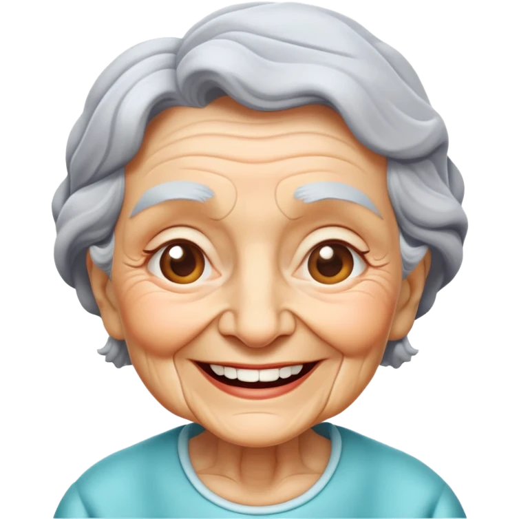 granny character emoji