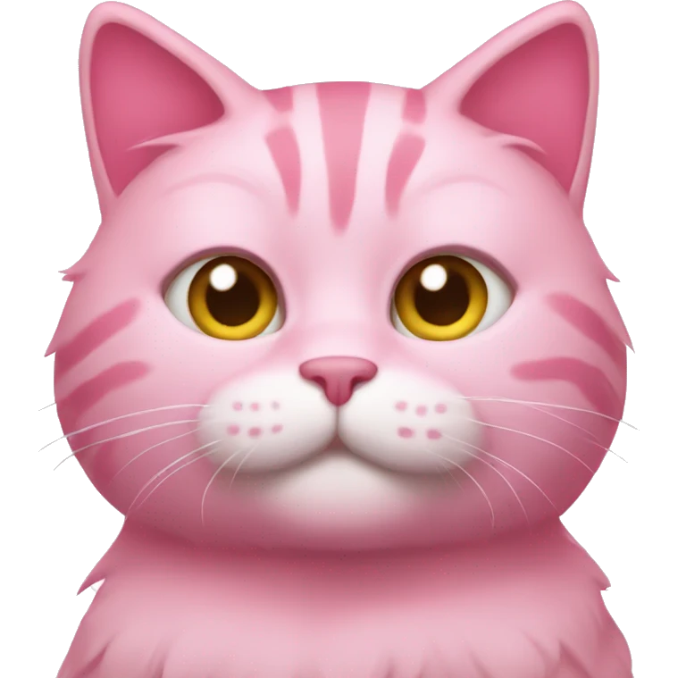 pink cat emoji