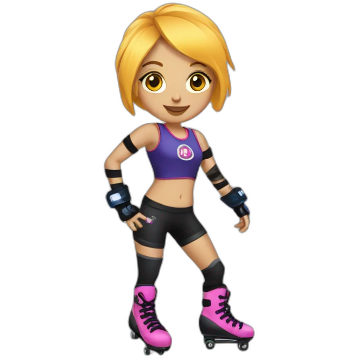 roller derby emoji