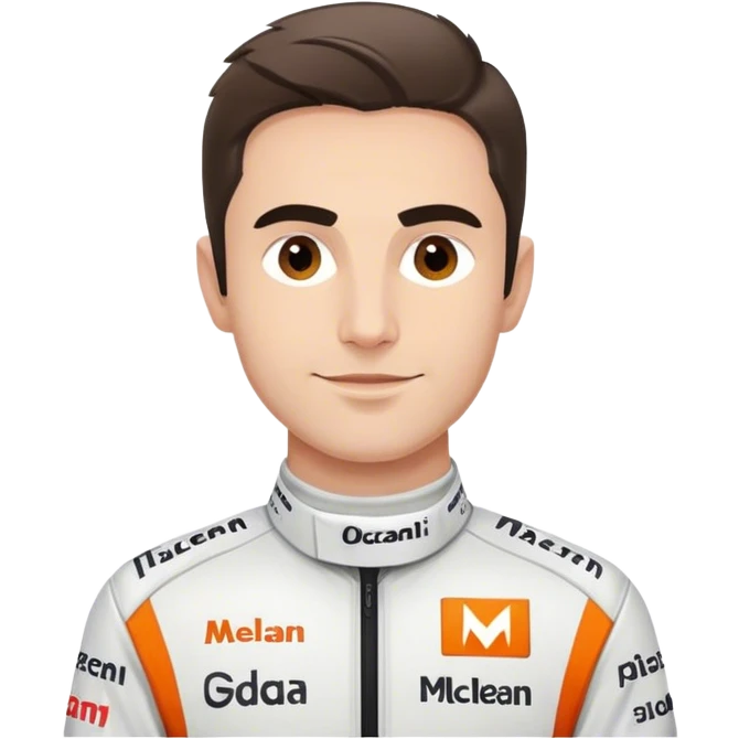 oscar piastri mclaren emoji