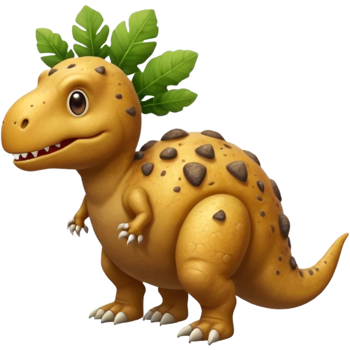 Potato dinosaur  emoji