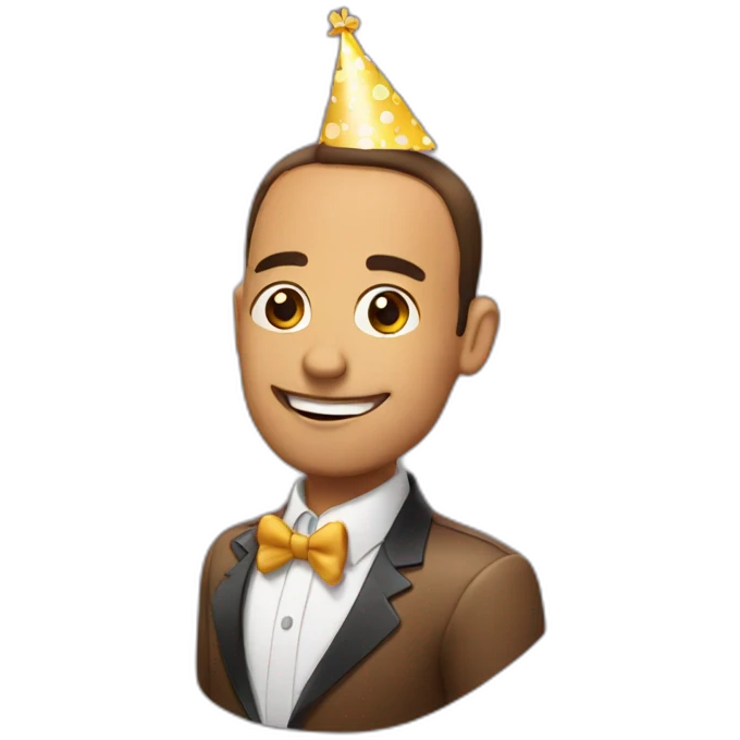 birthday man emoji