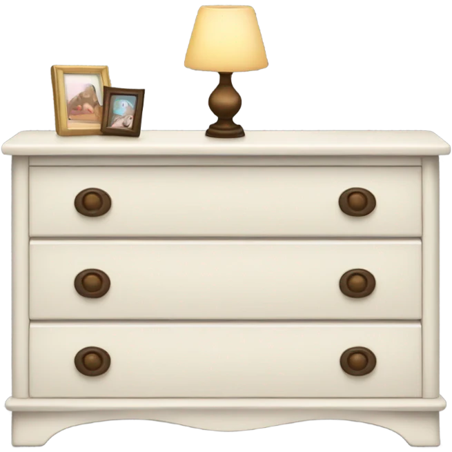 Bedroom dresser emoji