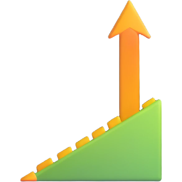 arrow pointing up with upgrade icon emoji